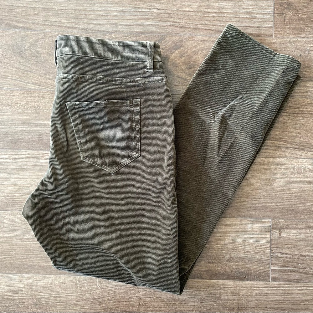 Simons Olive Corduroy Pants